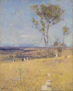 Arthur streeton Near Heidelberg oil on canvas